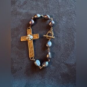 Cross  Bracelet - Women's Fashion Jewelry